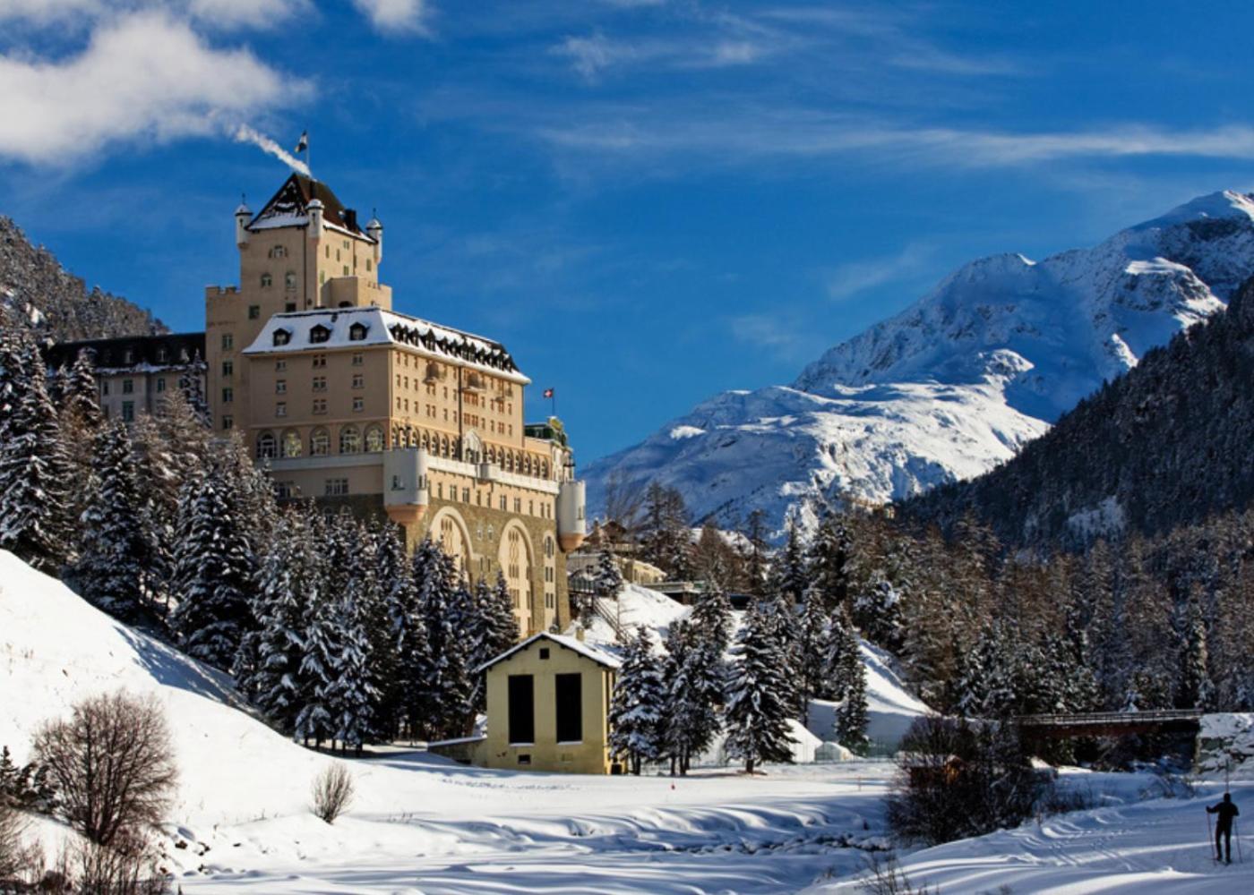 Schloss Hotel & Spa Pontresina Bagian luar foto
