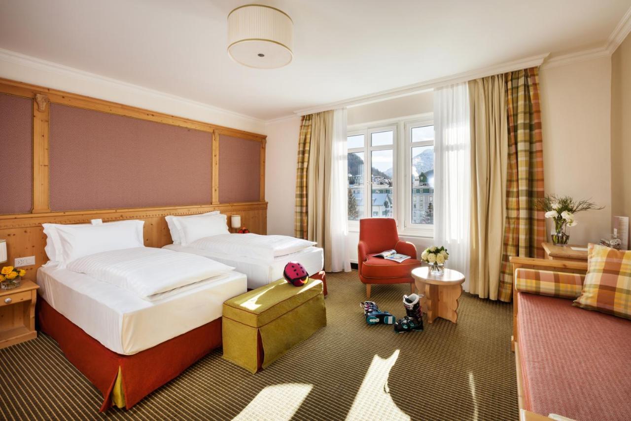 Schloss Hotel & Spa Pontresina Bagian luar foto