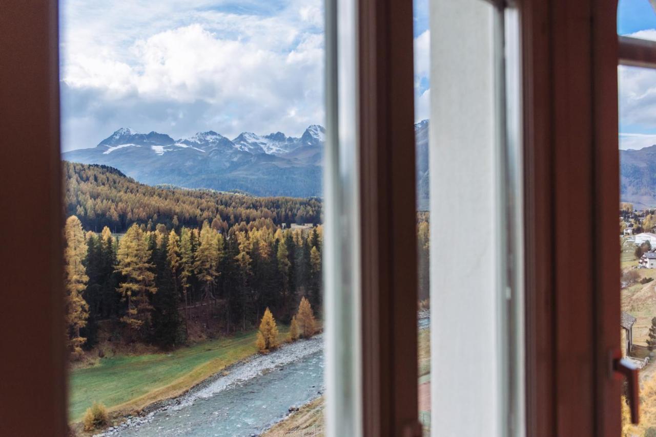 Schloss Hotel & Spa Pontresina Bagian luar foto