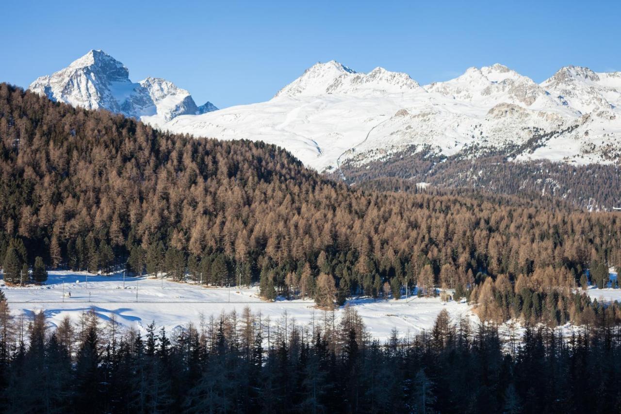 Schloss Hotel & Spa Pontresina Bagian luar foto