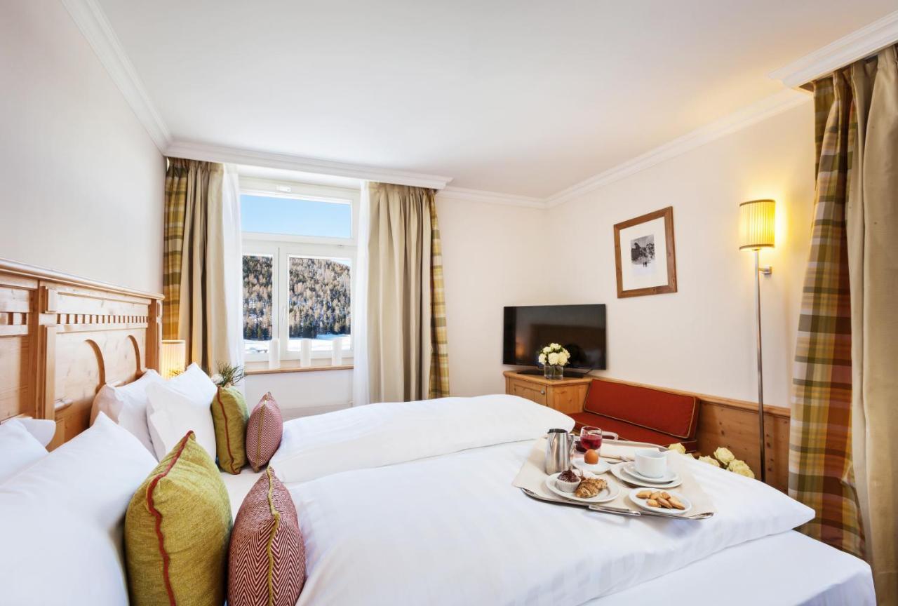 Schloss Hotel & Spa Pontresina Bagian luar foto