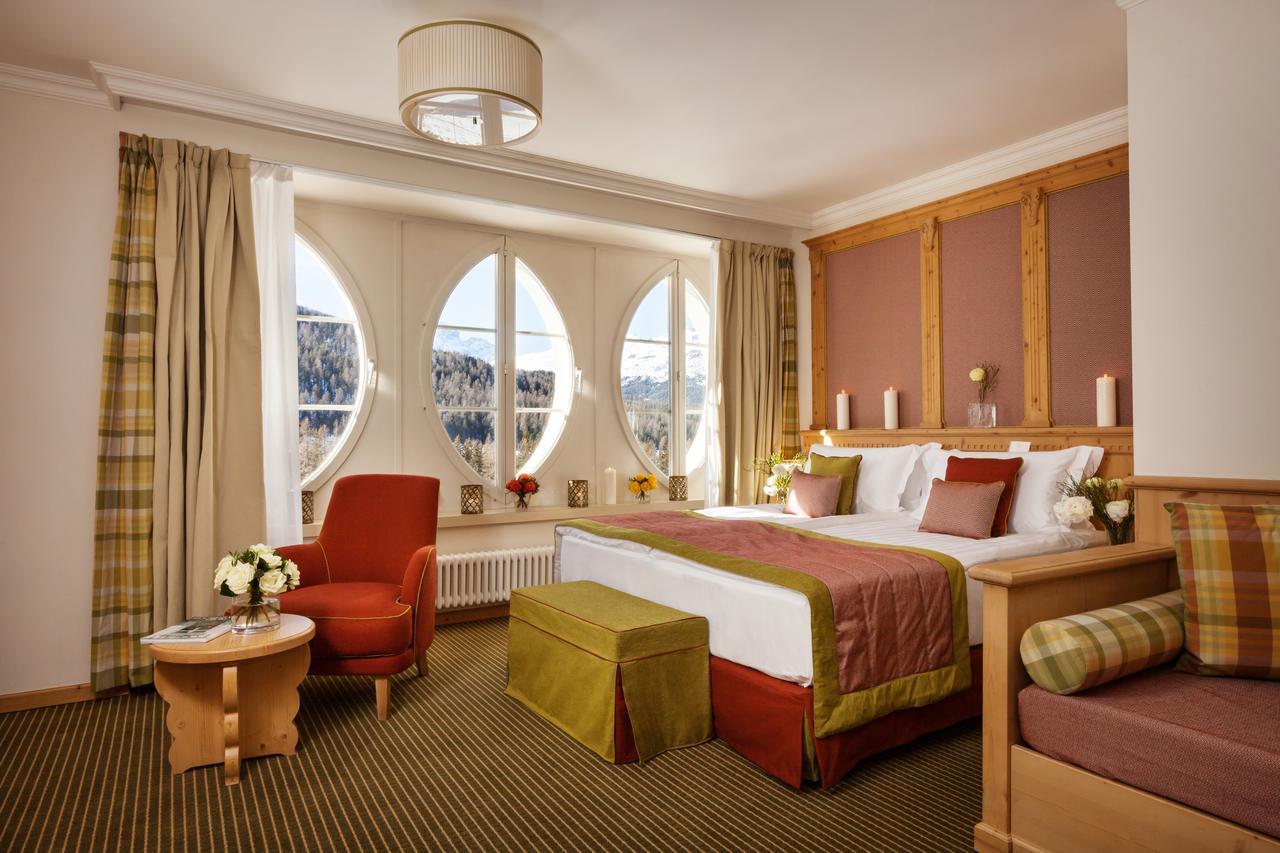 Schloss Hotel & Spa Pontresina Bagian luar foto