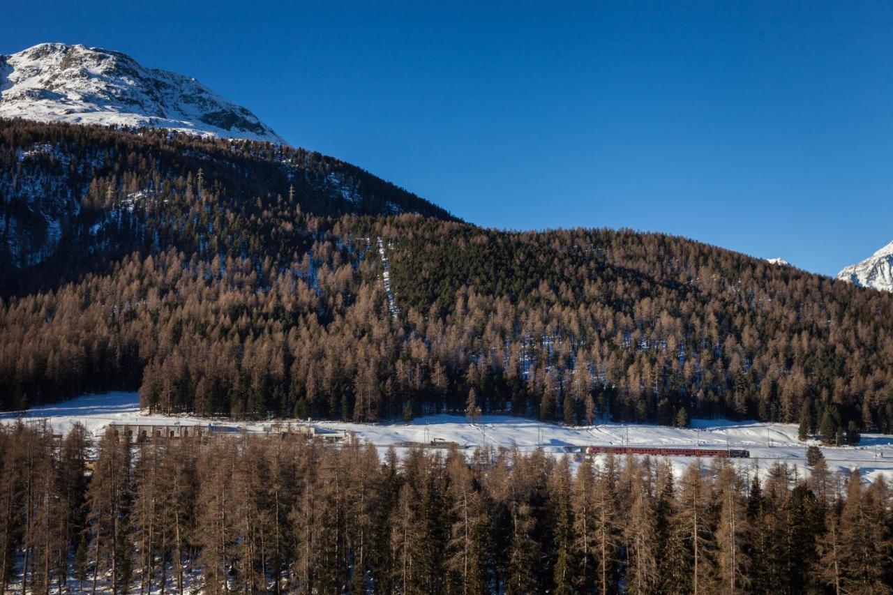 Schloss Hotel & Spa Pontresina Bagian luar foto