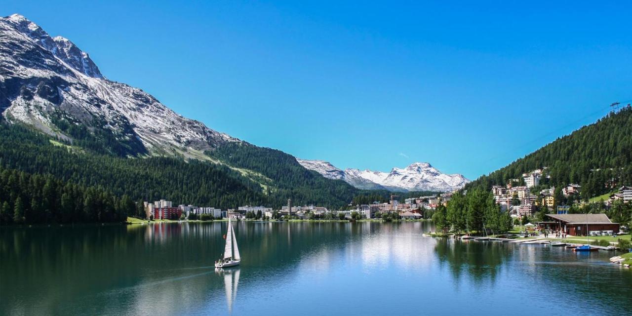 Schloss Hotel & Spa Pontresina Bagian luar foto