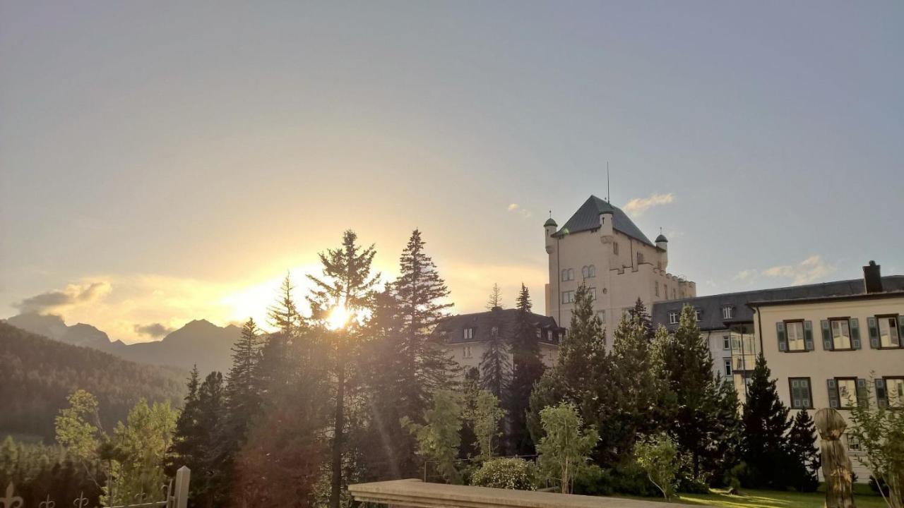 Schloss Hotel & Spa Pontresina Bagian luar foto