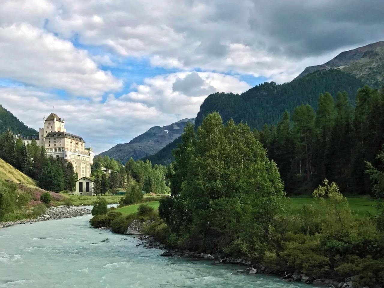 Schloss Hotel & Spa Pontresina Bagian luar foto