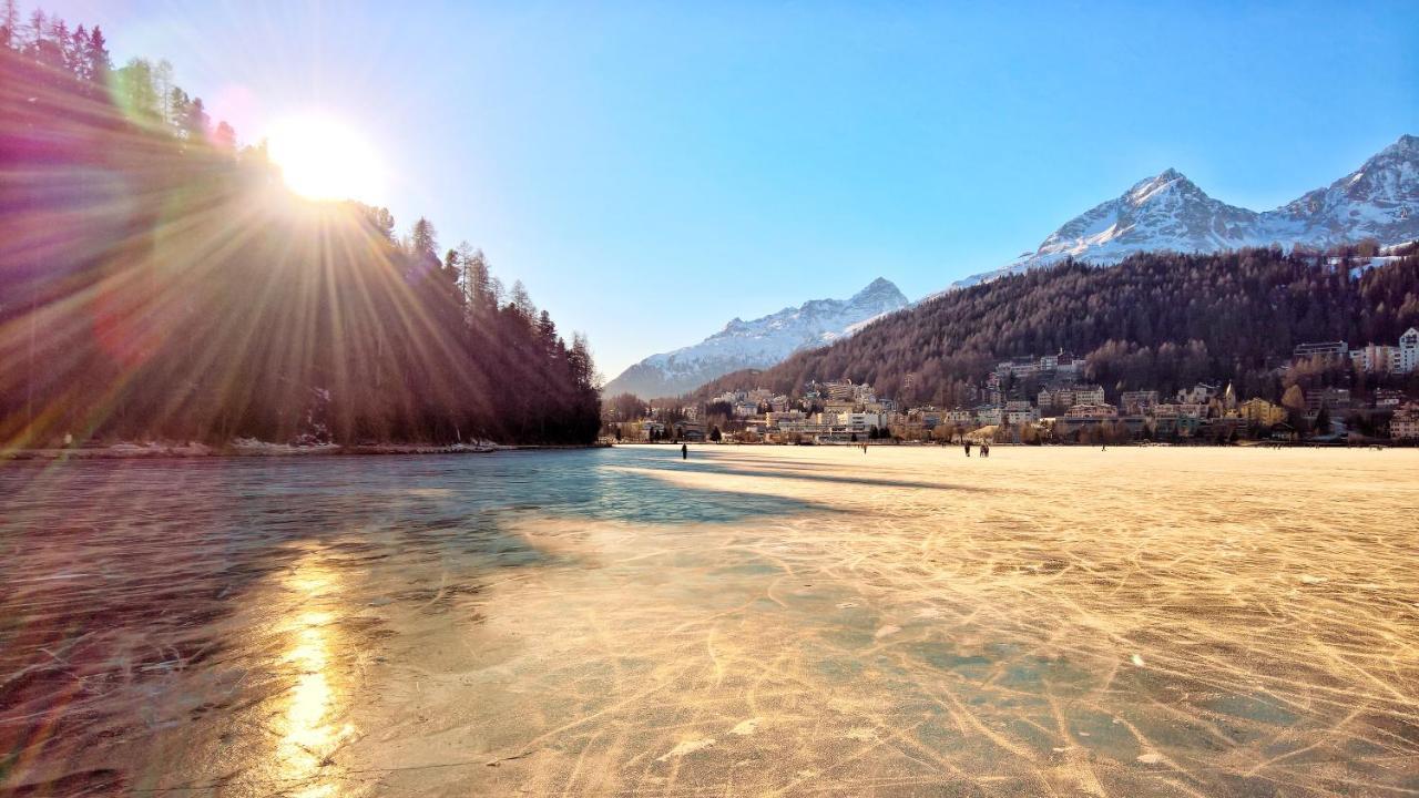 Schloss Hotel & Spa Pontresina Bagian luar foto